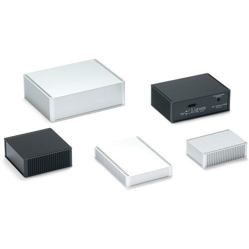 タカチ 小型放熱ケース シルバー