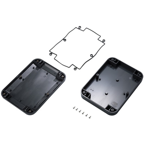 タカチ IP67防水ボックス チャコールグレー