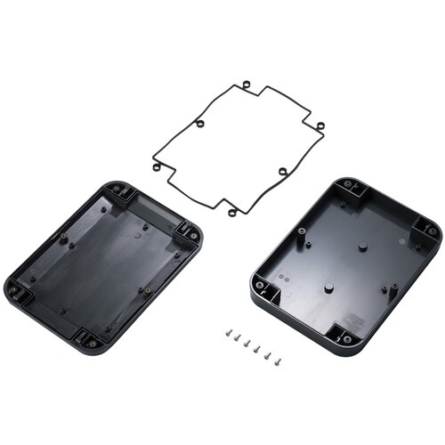 タカチ IP67防水ボックス チャコールグレー