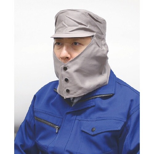 NIKKO 溶接頭巾天丸グレー1号特大