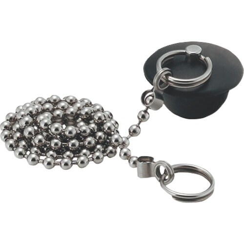 KAKUDAI バス用ゴム栓くさりつき//55×4