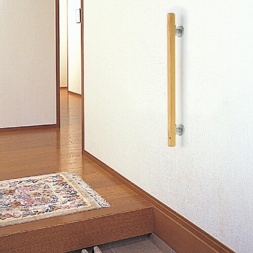 SHIROKUMA ミニ手すり直受 300mm シ