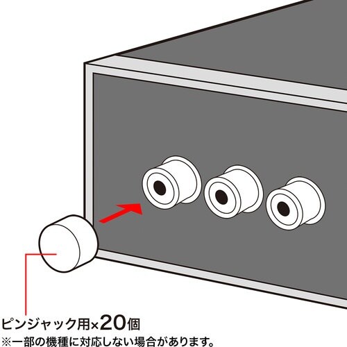 SANWA AVジャックキャップ(ピンジャック用)