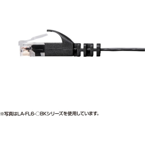 SANWA カテゴリ6フラットLANケーブル