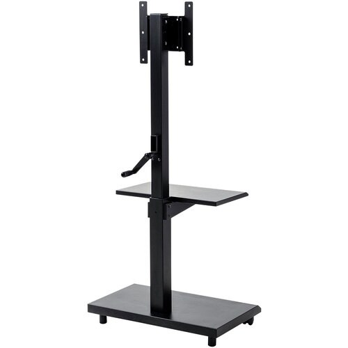 SANWA 壁寄せ手動上下昇降液晶ディスプレイスタ