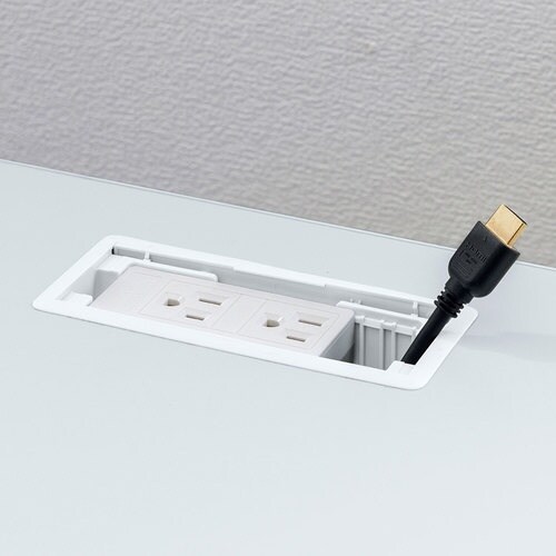 SANWA 天板用タップ(3P・2個口)