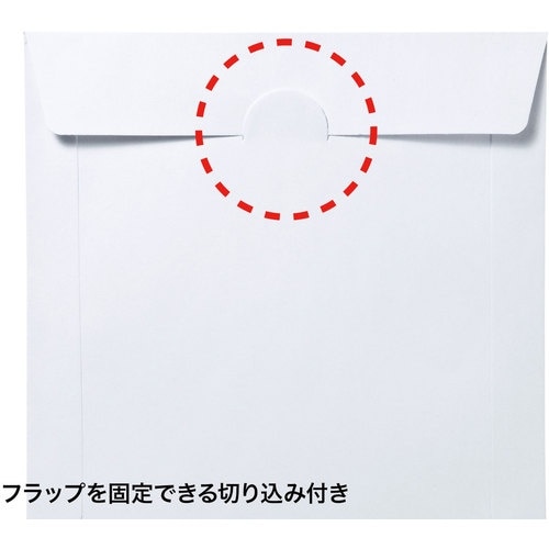 SANWA DVD・CDペーパースリーブケース(窓