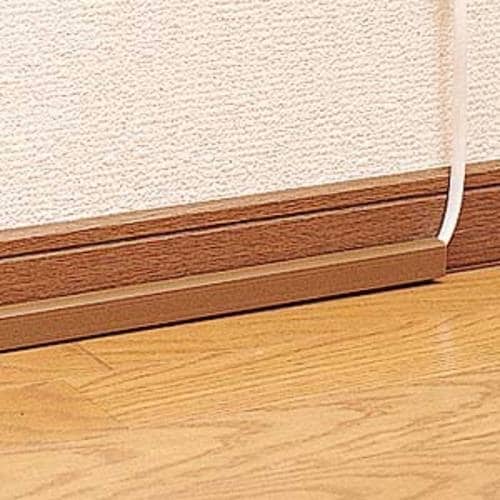 SANWA ケーブルカバー(角型、ブラウン)