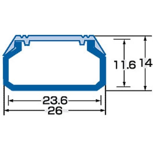 SANWA ケーブルカバー(角型、ブラウン)