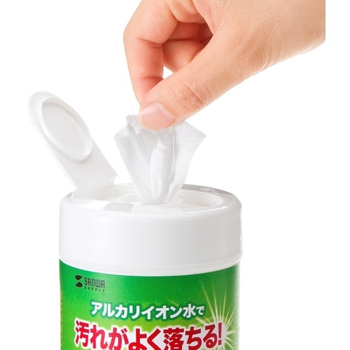 SANWA ウェットティッシュ(パソコン用)