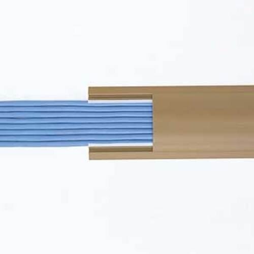 SANWA ケーブルカバー(ライトブラウン)