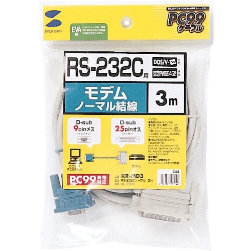 SANWA RS−232Cケーブル(TA・モデム用