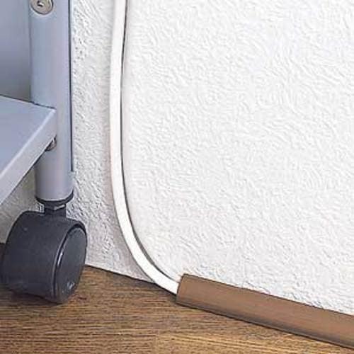 SANWA ケーブルカバー(コーナー、木目)