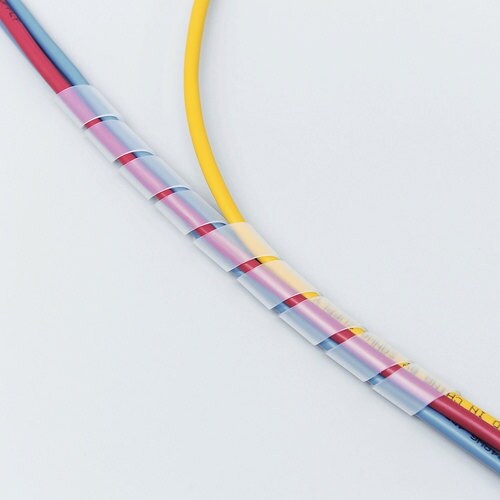 SANWA ケーブルタイ(スパイラル・ホワイト)