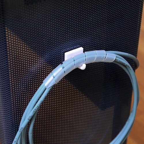 SANWA ケーブルタイ(スパイラル・ホワイト)