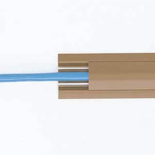 SANWA ケーブルカバー(ライトブラウン)