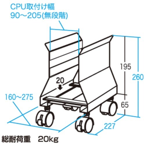 SANWA CPUスタンド