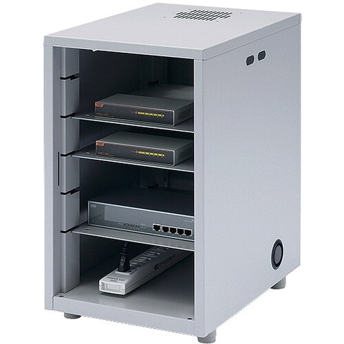 SANWA NAS、HDD、ネットワーク機器収納ボ