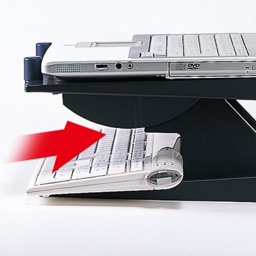 SANWA ノートPCスタンド(エルゴノミクス)