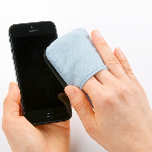 SANWA ディスプレイクリーニングパッド(ブルー