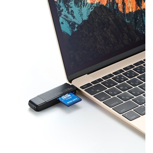 SANWA TYPE−Cコンパクトカードリーダー