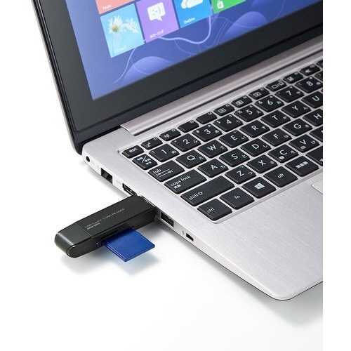 SANWA TYPE−Cコンパクトカードリーダー