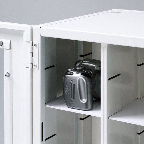 SANWA スマートフォン・小型機器収納保管庫