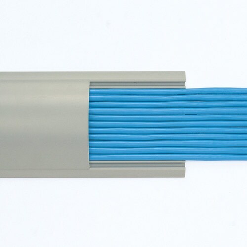 SANWA ケーブルカバー(グレー、2m)