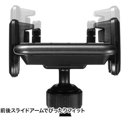 SANWA スマートフォン用車載ホルダー(手帳型ケ