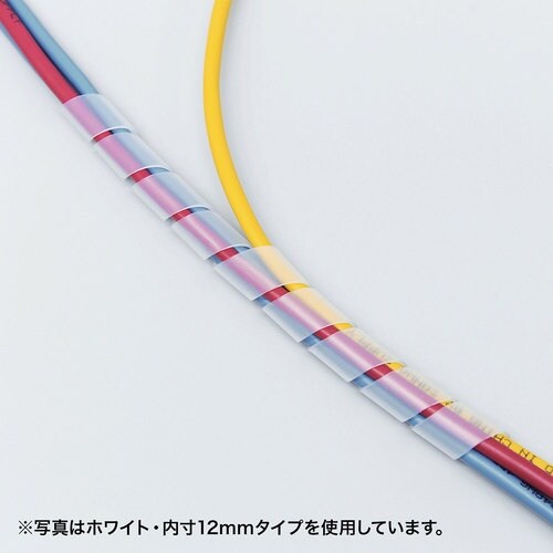 SANWA ケーブルタイ(スパイラル・ブラック)