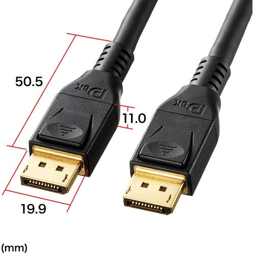 SANWA DisplayPortケーブル 5m(