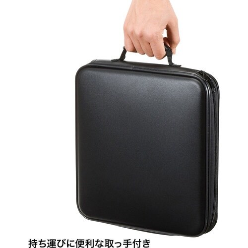SANWA DVD・CDセミハードケース(160枚
