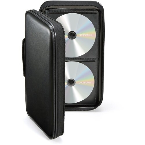 SANWA DVD・CDセミハードケース(96枚収