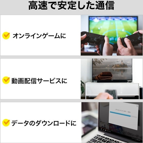 SANWA つめ折れ防止カテゴリ7細径メッシュLA