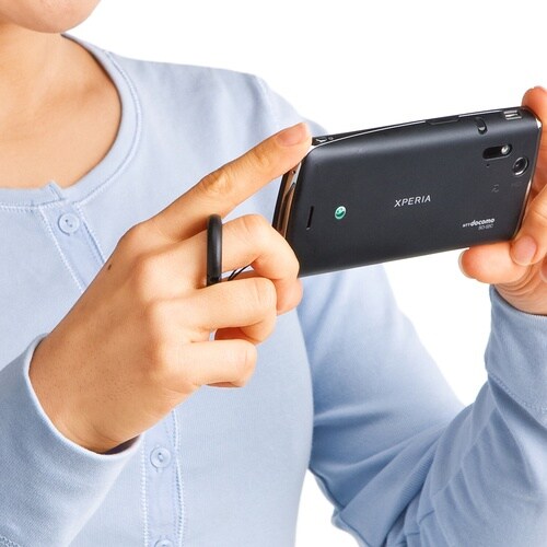 SANWA フィンガーストラップ(レッド)