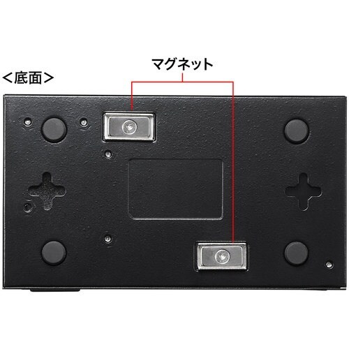 SANWA Giga対応スイッチングハブ(5ポート