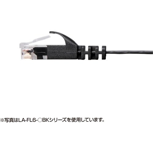 SANWA カテゴリ6フラットLANケーブル