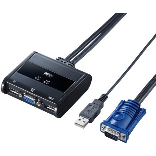 SANWA パソコン自動切替器(2:1)