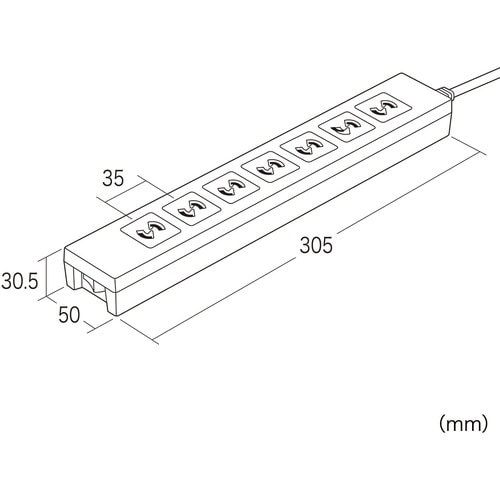 SANWA 電源タップ