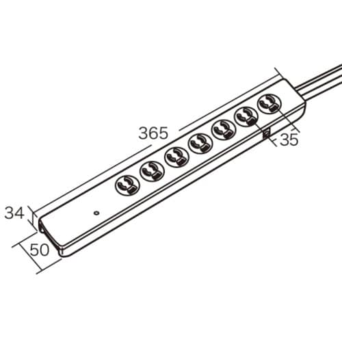SANWA 高性能雷連動タップ