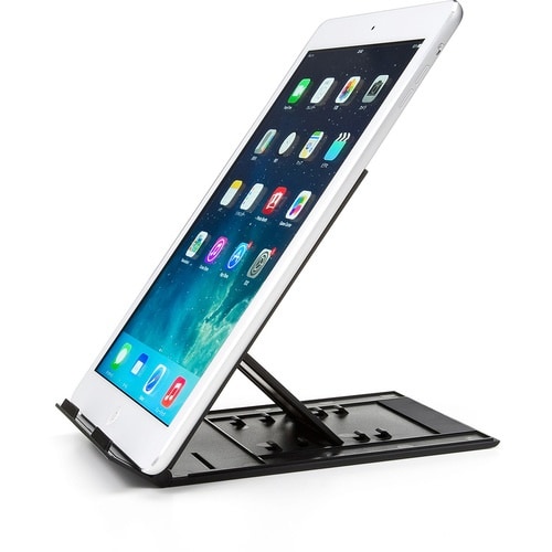 SANWA モバイルタブレットスタンド(ブラック)