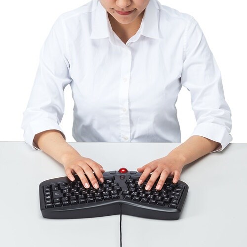 SANWA エルゴノミクスキーボード