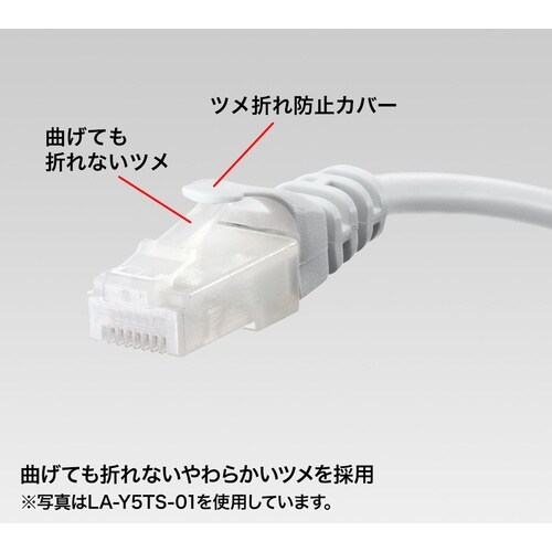 SANWA ツメ折れ防止CAT5eLANケーブル