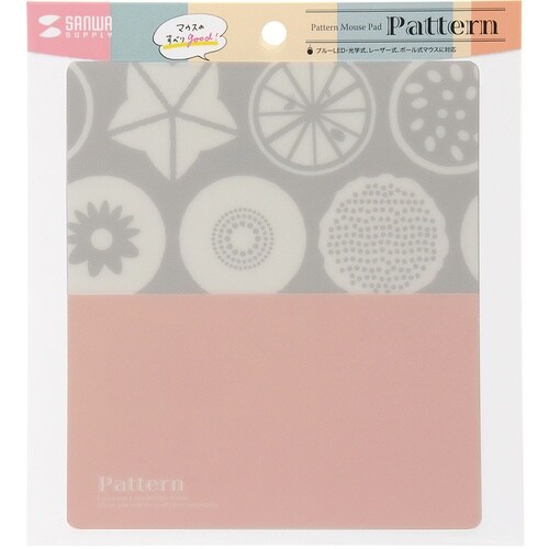 SANWA パターンマウスパッド(フルーツ)
