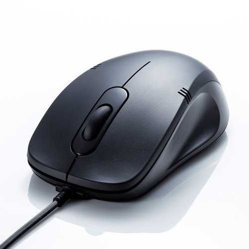 SANWA 有線ブルーLEDマウス