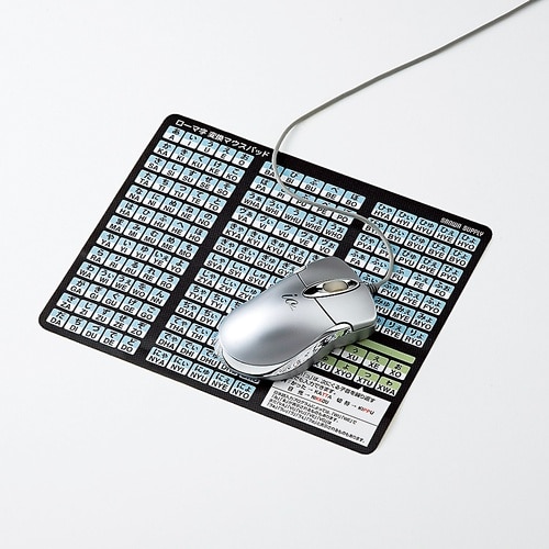 SANWA ローマ字変換マウスパッド