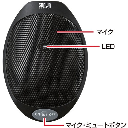 SANWA WEB会議高感度USBマイク