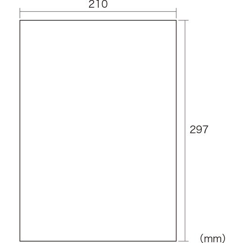 SANWA はがせる耐水透明フィルムラベル
