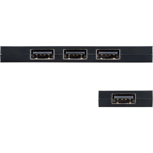 SANWA USB2.0ハブ(4ポート・ブラック)