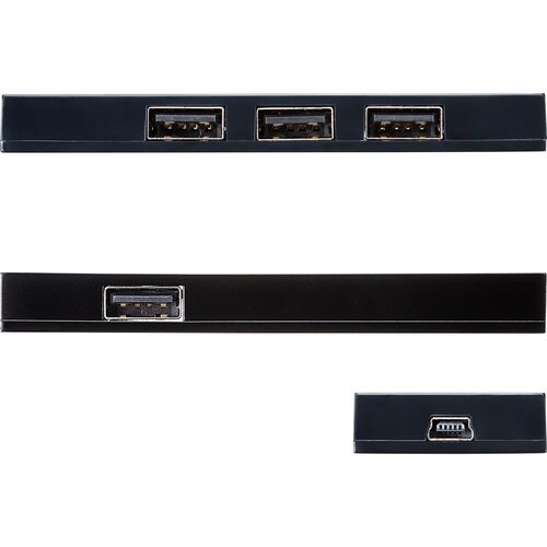SANWA 磁石付きスリム4ポートUSB2.0ハブ